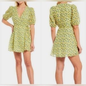 ***2×$20*** Gianni Bini Lemon Print Mini Dress Size 6